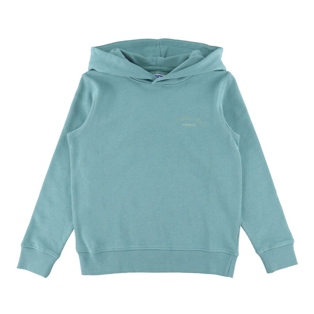 Jack & Jones Hættetrøje - JjcOllege - Mineral Blue