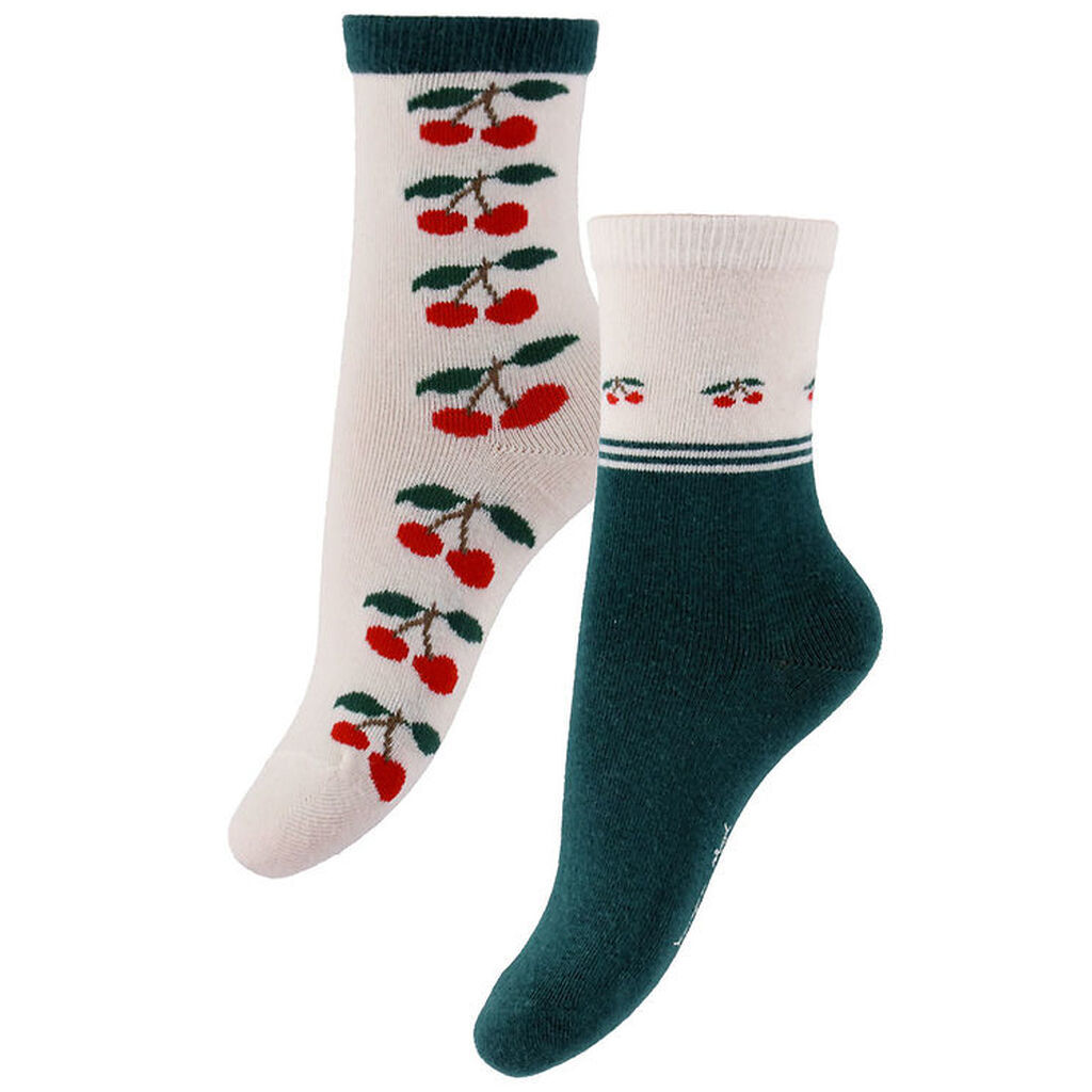 Konges Sløjd Strømper - 2-pak - Cherry Mix