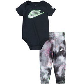 Nike Bukser/Body k/æ - Tie Dye - Sort