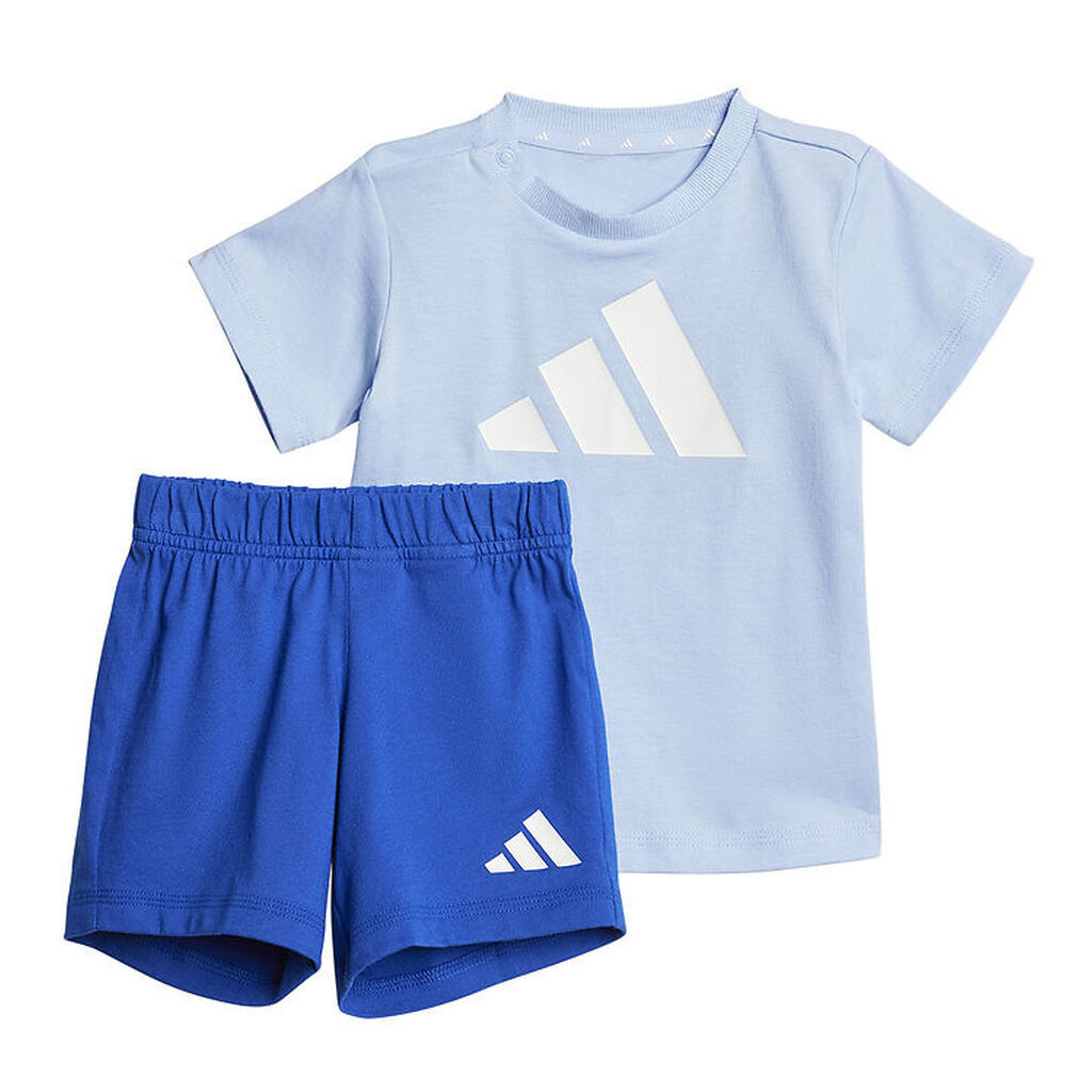 adidas Performance Sæt - T-shirt/Shorts - I BL - Globlu/White
