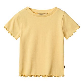 Wheat T-shirt - Rib - Alicia - Golden Yellow