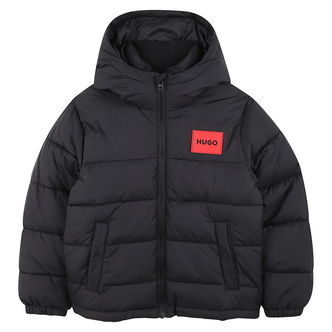 HUGO Dynejakke - Sort