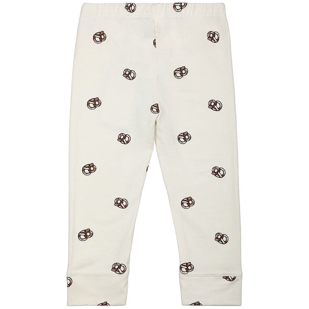 The New Siblings Leggings - TsnHimo - White Swan m. Kringler