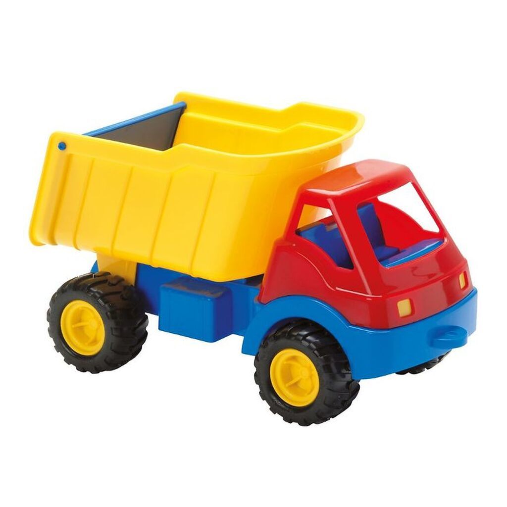 Dantoy Lastbil - 30 cm - Rød/Blå