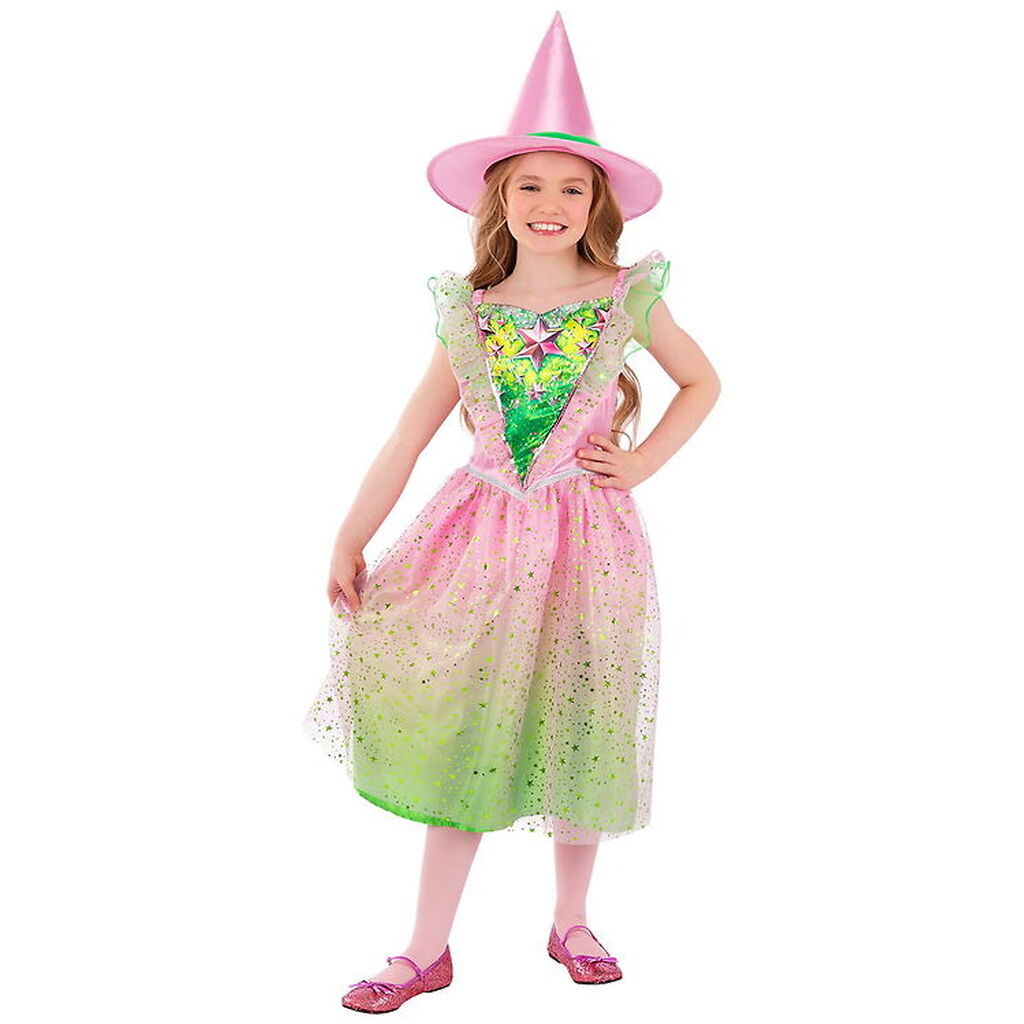 Smiffys Udklædning - Good Witch - Rosa/Grøn