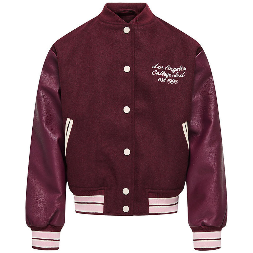 Kids Only Bomberjakke - KogWestCoast - Mauve Wine