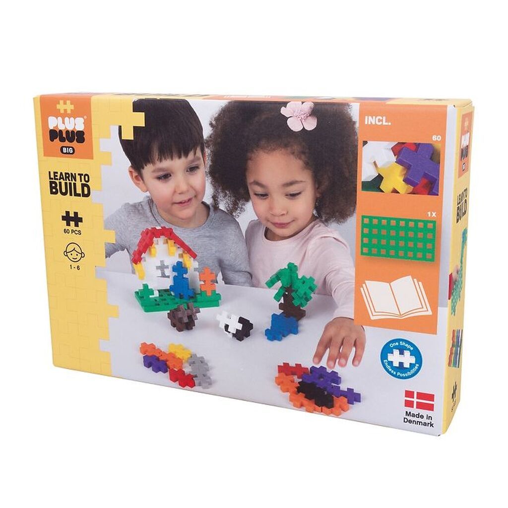 Plus-Plus Big - Learn To Build - 60 Stk