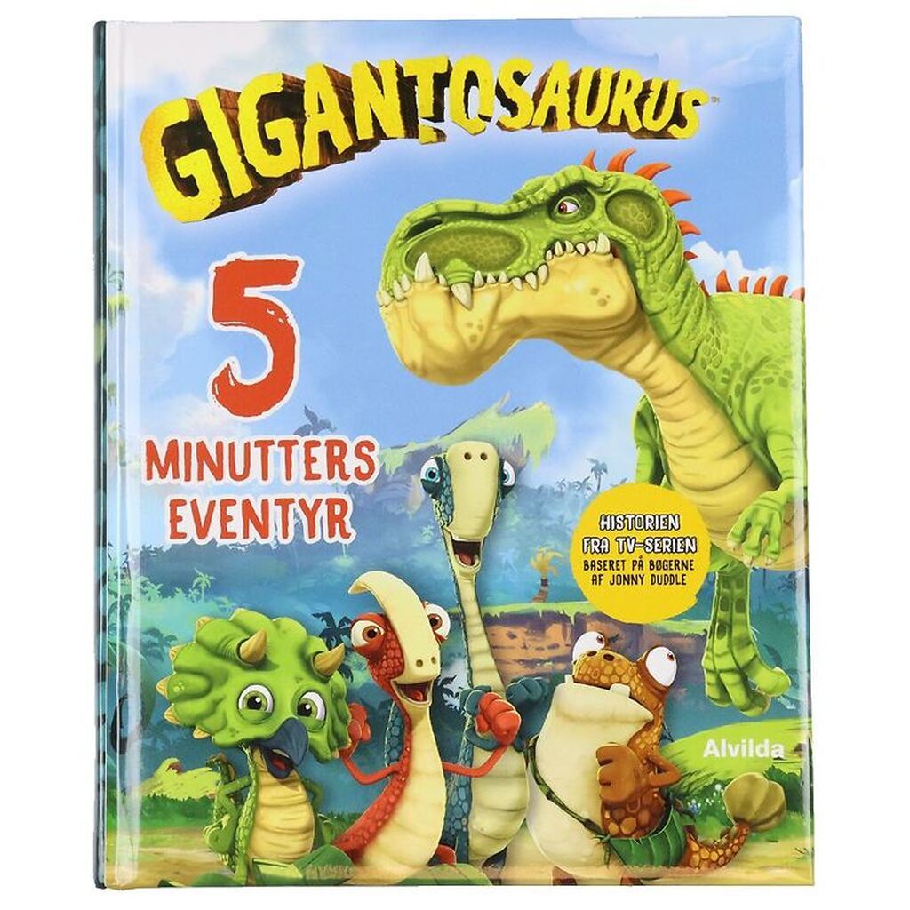 Karrusel Forlag Bog - Gigantosaurus - 5 Minutters Eventyr