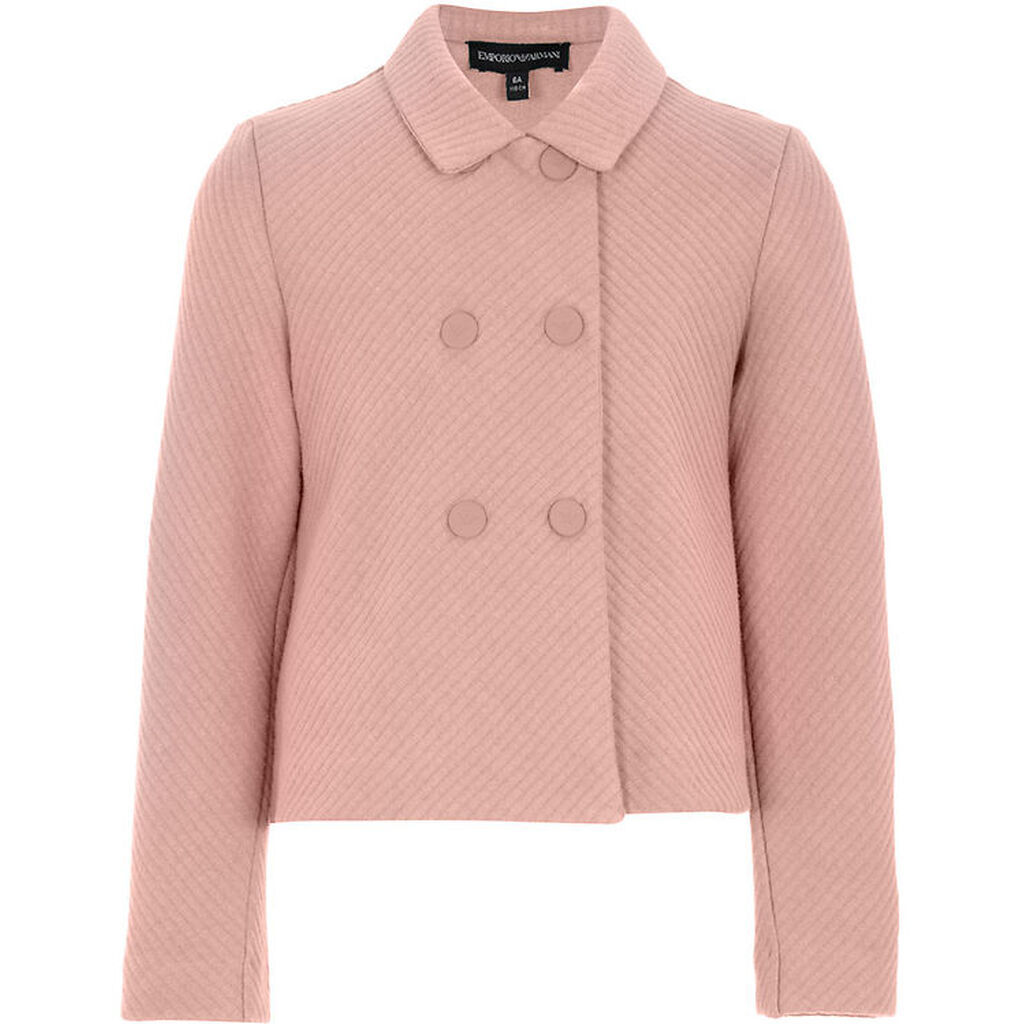 Emporio Armani Cardigan - Rib - Mahogany Rose