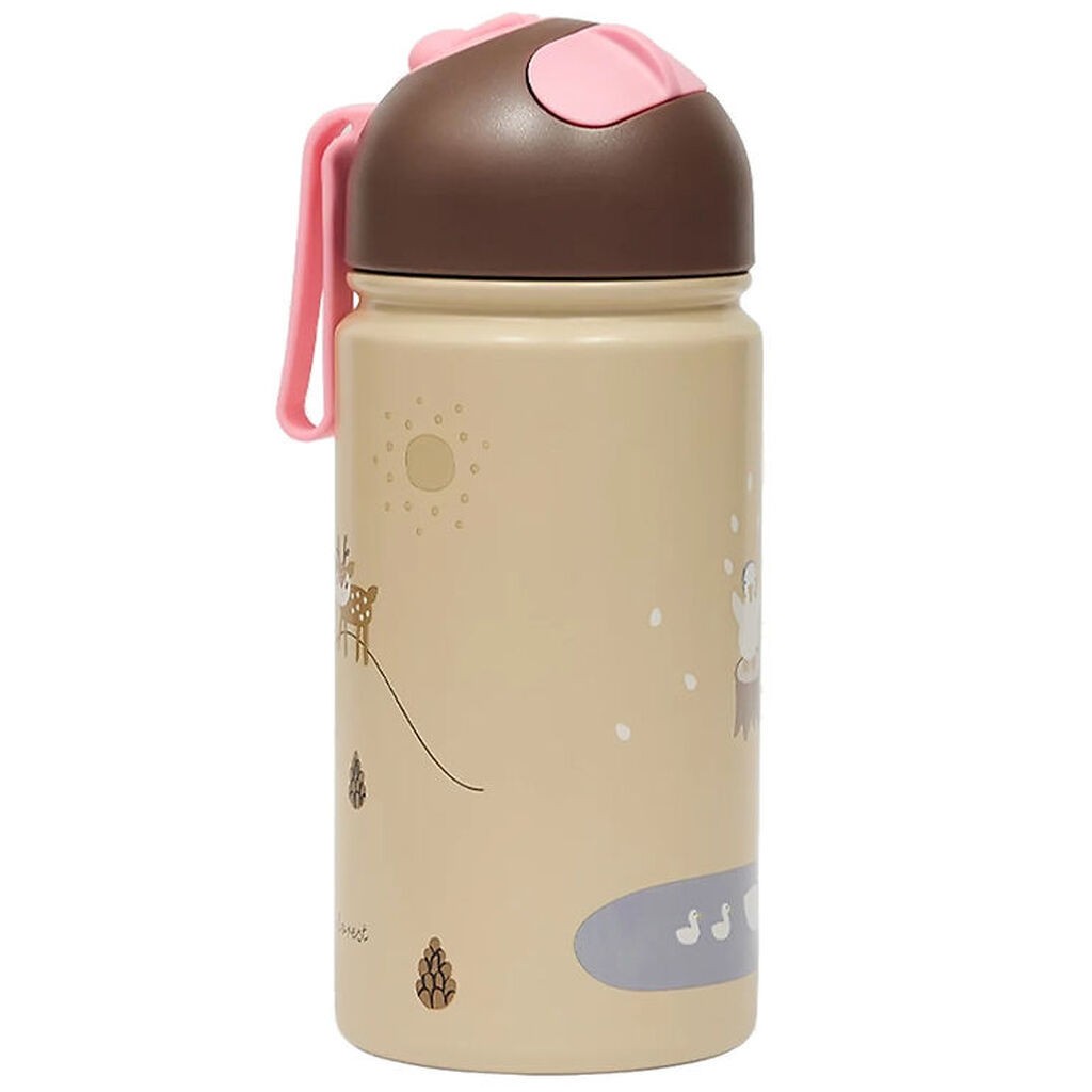 OYOY Drikkedunk - 360 ml - Friends In The Forest - Rose