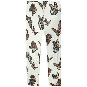 Name It Leggings - Uld - NmfWillitus - Snow White/Butterfly