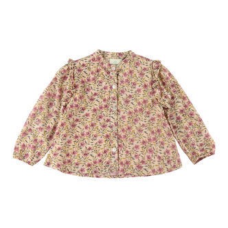 En Fant Skjortebluse - Flower Woven - Rose Dust