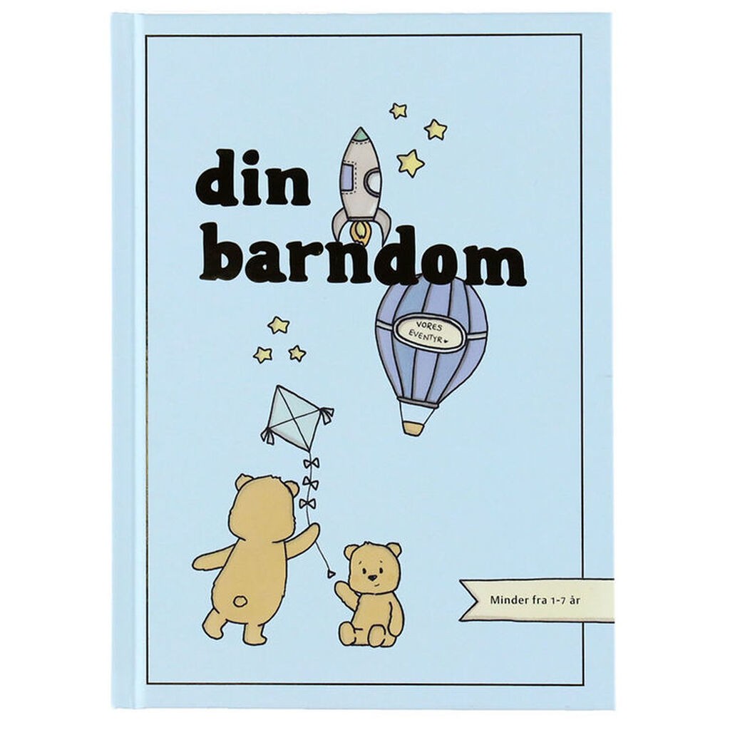 Simone Thorup Eriksens Bog - Blå - Din Barndom - Dansk