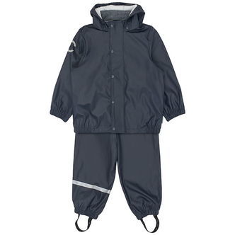 Mikk-Line Regntøj - PU - Dark Navy