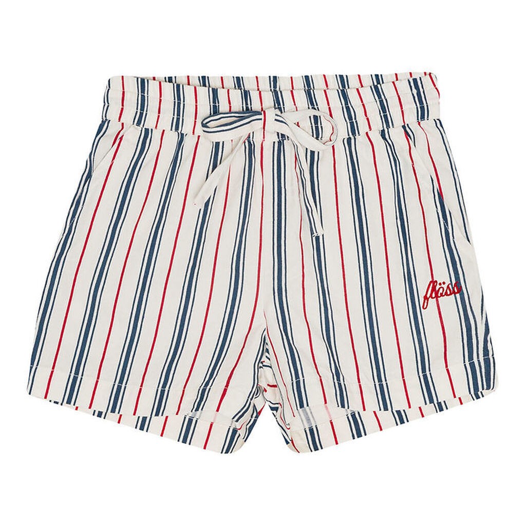 Flöss Shorts - Miles - Red/Blue Stripes