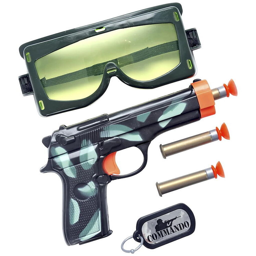 Smiffys Legetøj - Militærsæt - 6 Dele