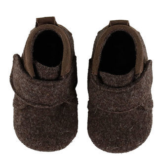 Pom Pom Hjemmesko - Uld - Brun