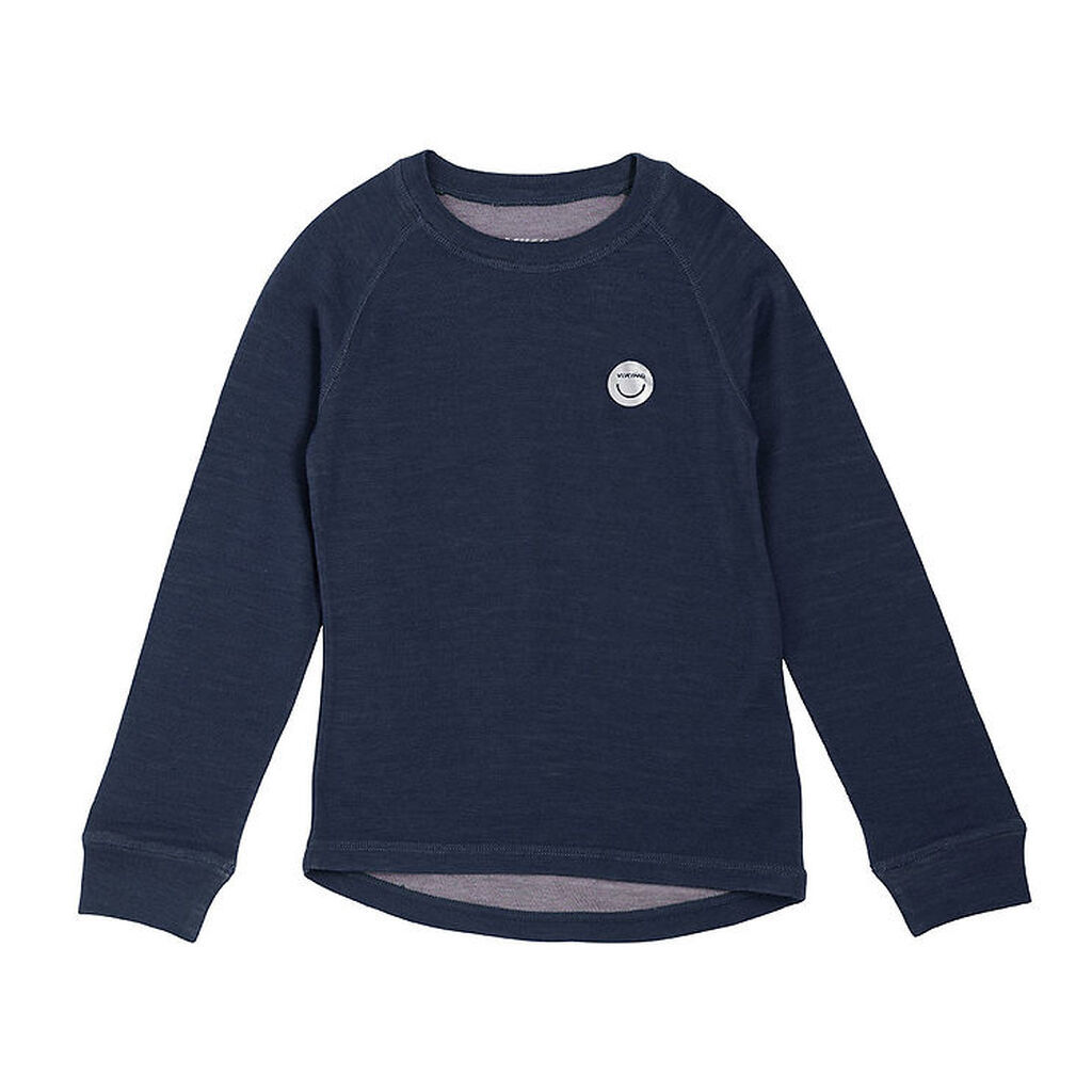 Viking Bluse - Uld/Bambus - Baselayer - Navy