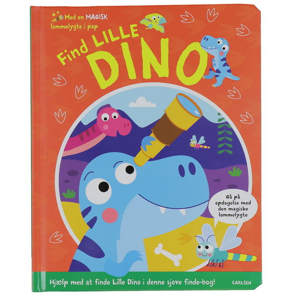 Forlaget Carlsen Bog m. Magisk Lommelygte - Find Lille Dino