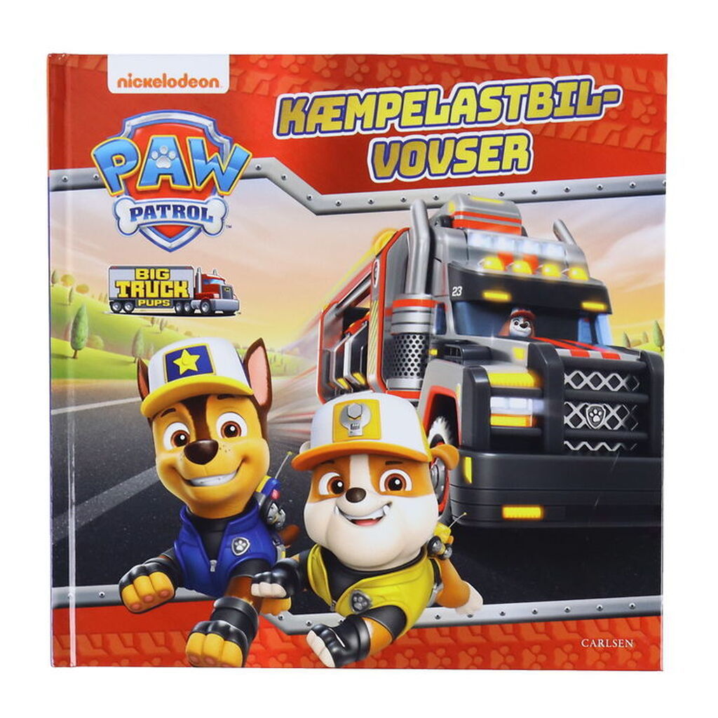 Forlaget Carlsen Bog - Kæmpelastbil-Vovser - Paw Patrol