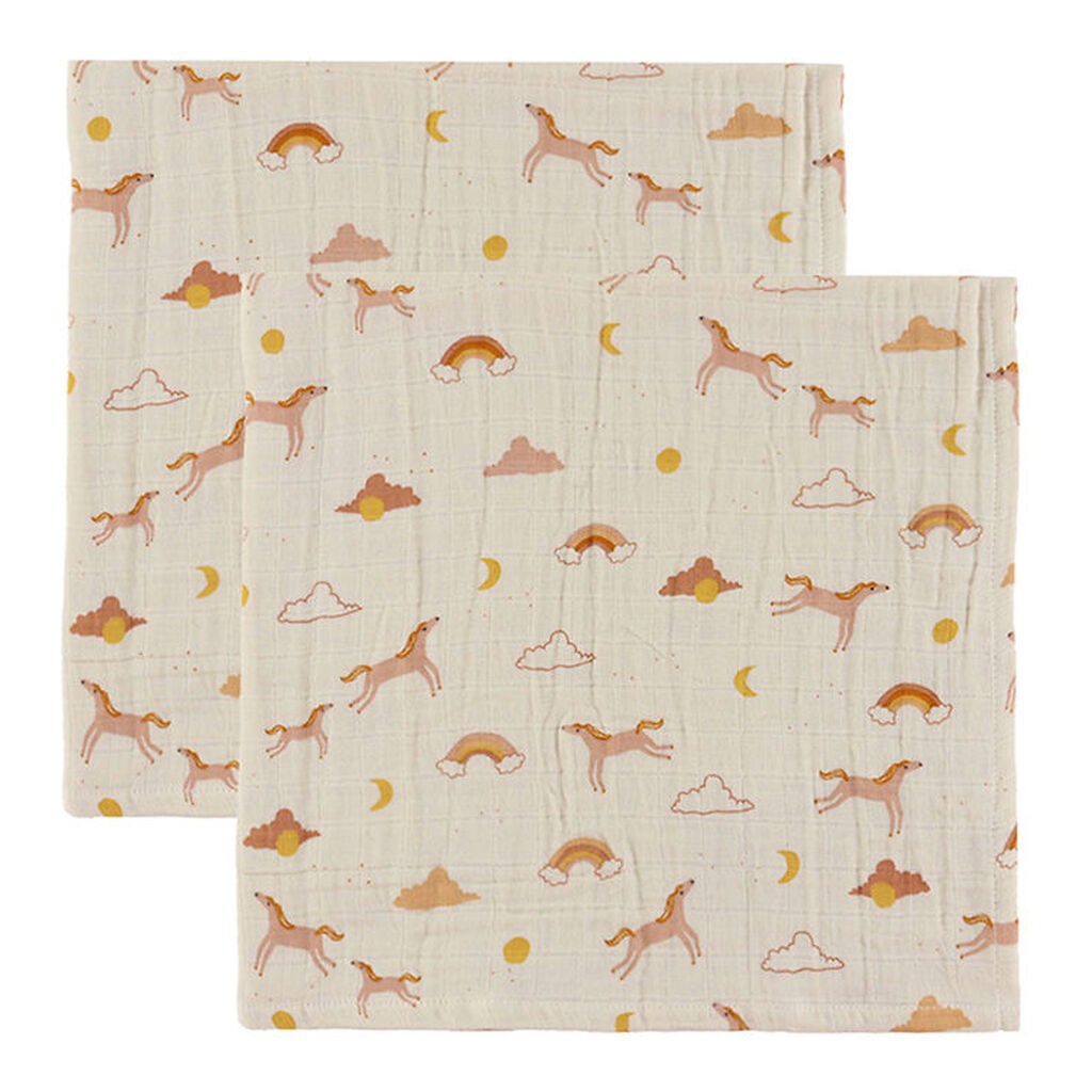 Liewood Stofbleer - 2-pak - 65x65 cm - Lewis - Dream/Ecru