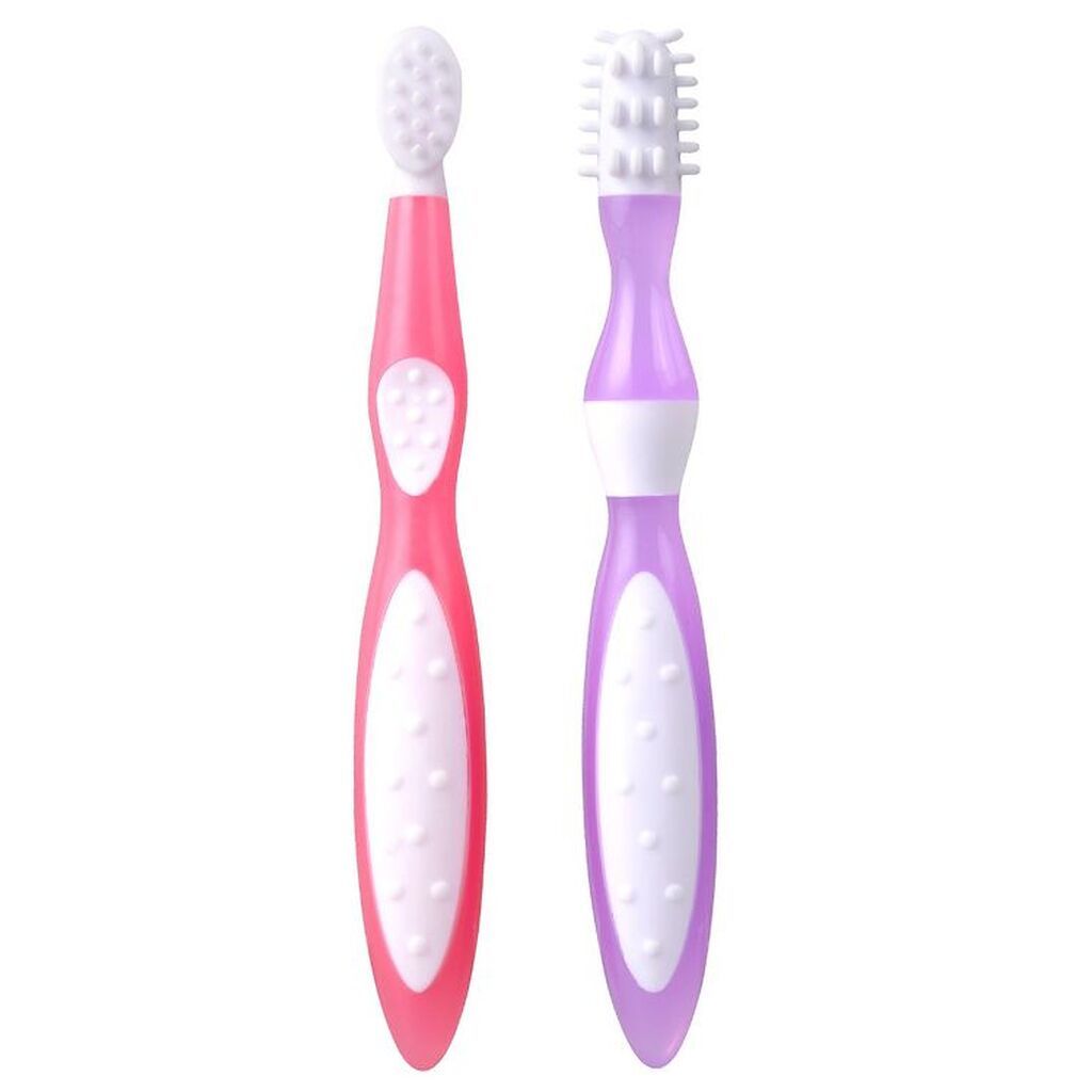 KidsMe Min Første Tandbørste - Rød/Lilla