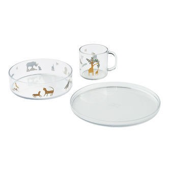 Liewood Spisesæt - 3 Dele - Siva - All Together/Sandy