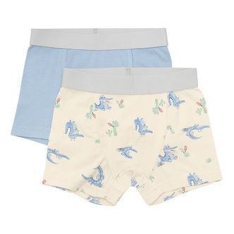 CeLaVi Boxershorts - 2-Pak - Dusty Blue