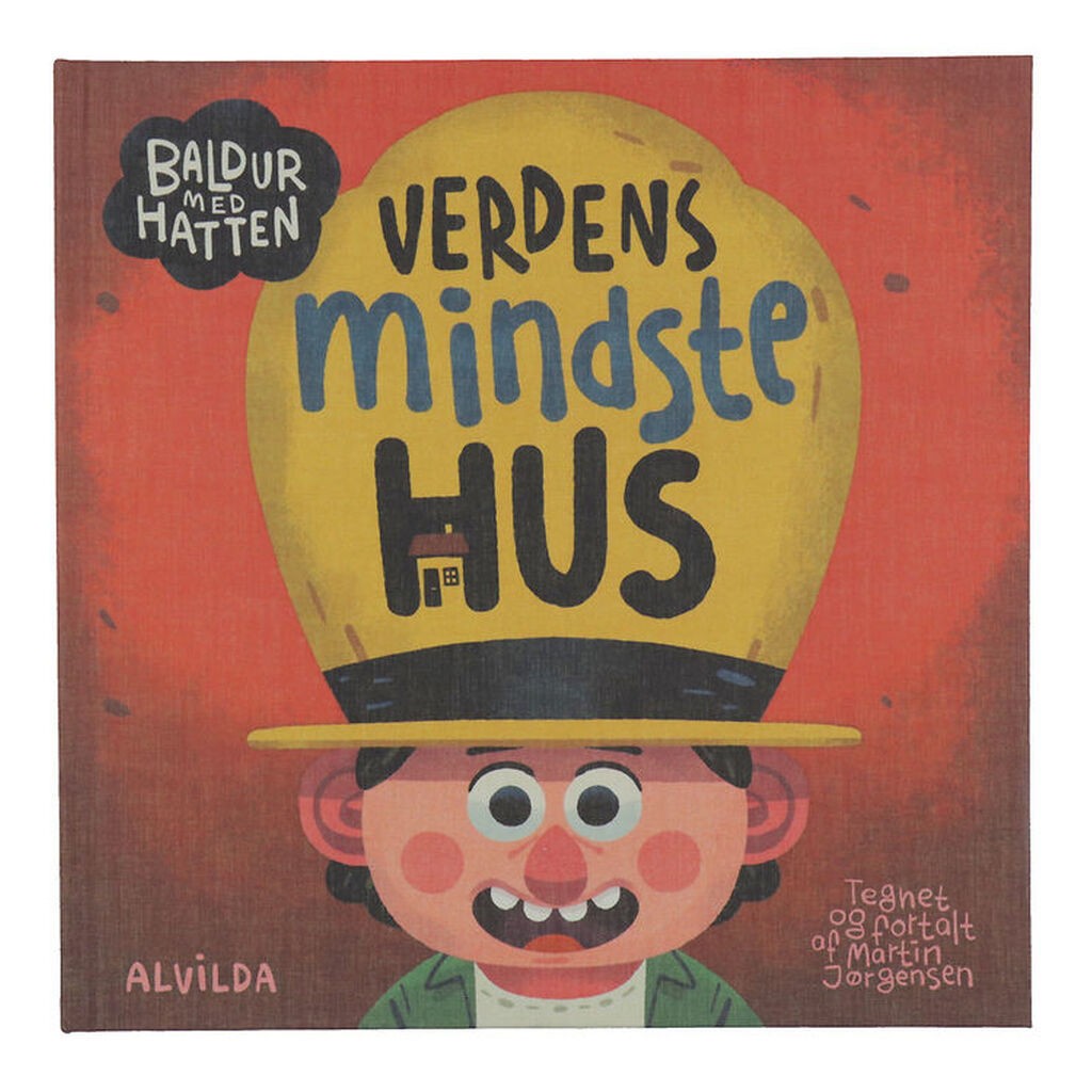 Alvilda Bog - Baldur Med Hatten - Verdens Mindste Hus - DA