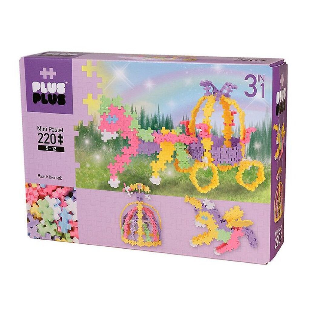 Plus-Plus Pastel - 3-I-1 - 220stk