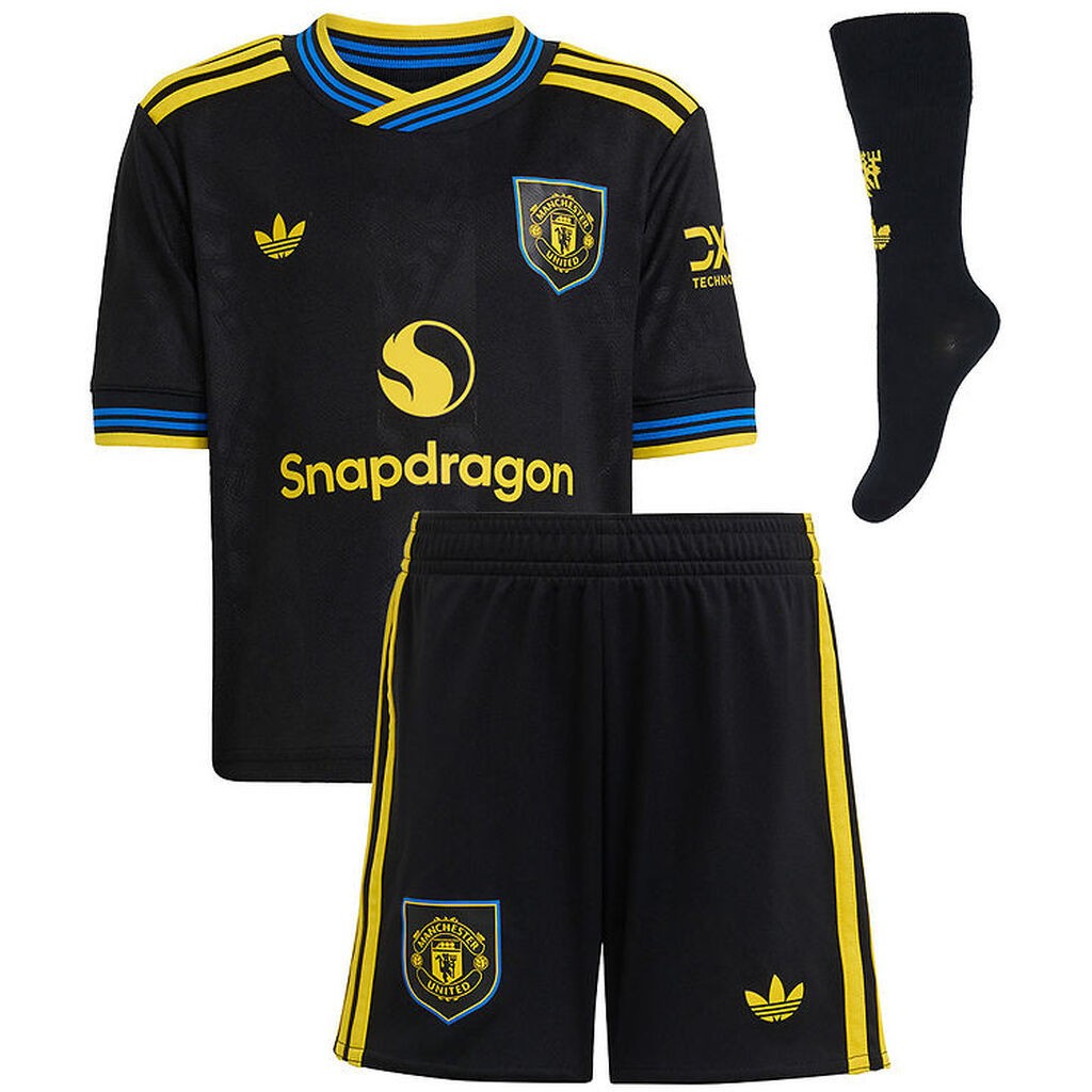 adidas Originals Fodboldsæt - Manchester United 25/26 3. Sæt - S