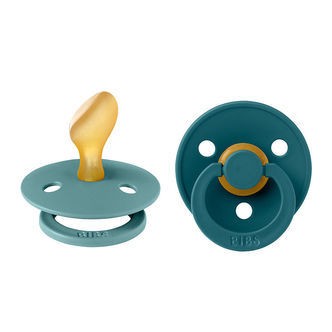 BIBS Colour Sutter - 2-pak - Str. 2 - Anatomisk - Island Sea/For