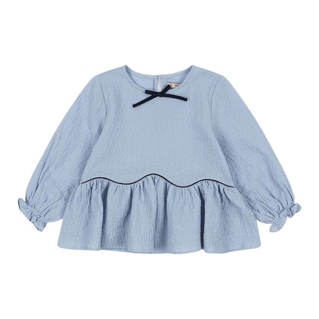 Konges Sløjd Bluse - Ava - Blue Fog