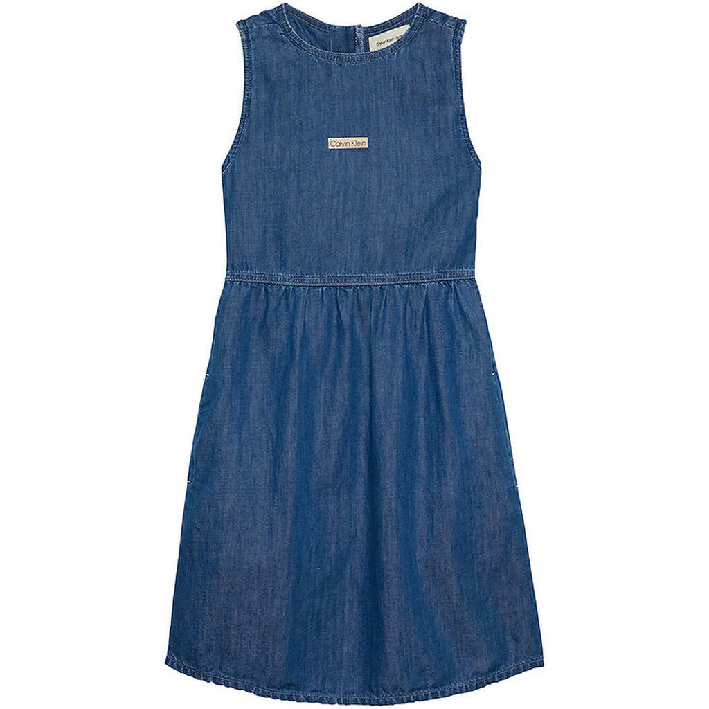 Calvin Klein Kjole - Denim - Mid Serenity Blue