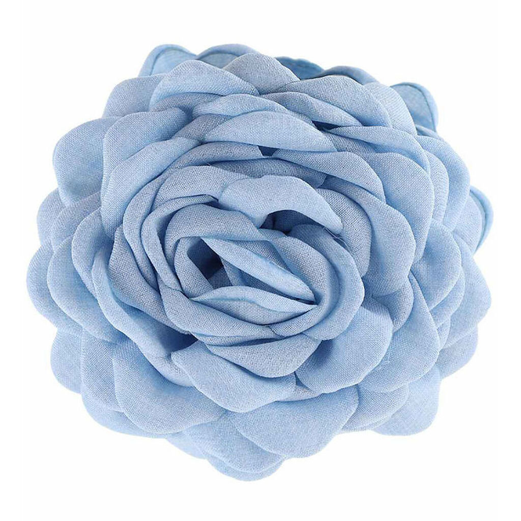 By Stær Hårklemme - Daisy - 12 cm - Stor - Babyblå