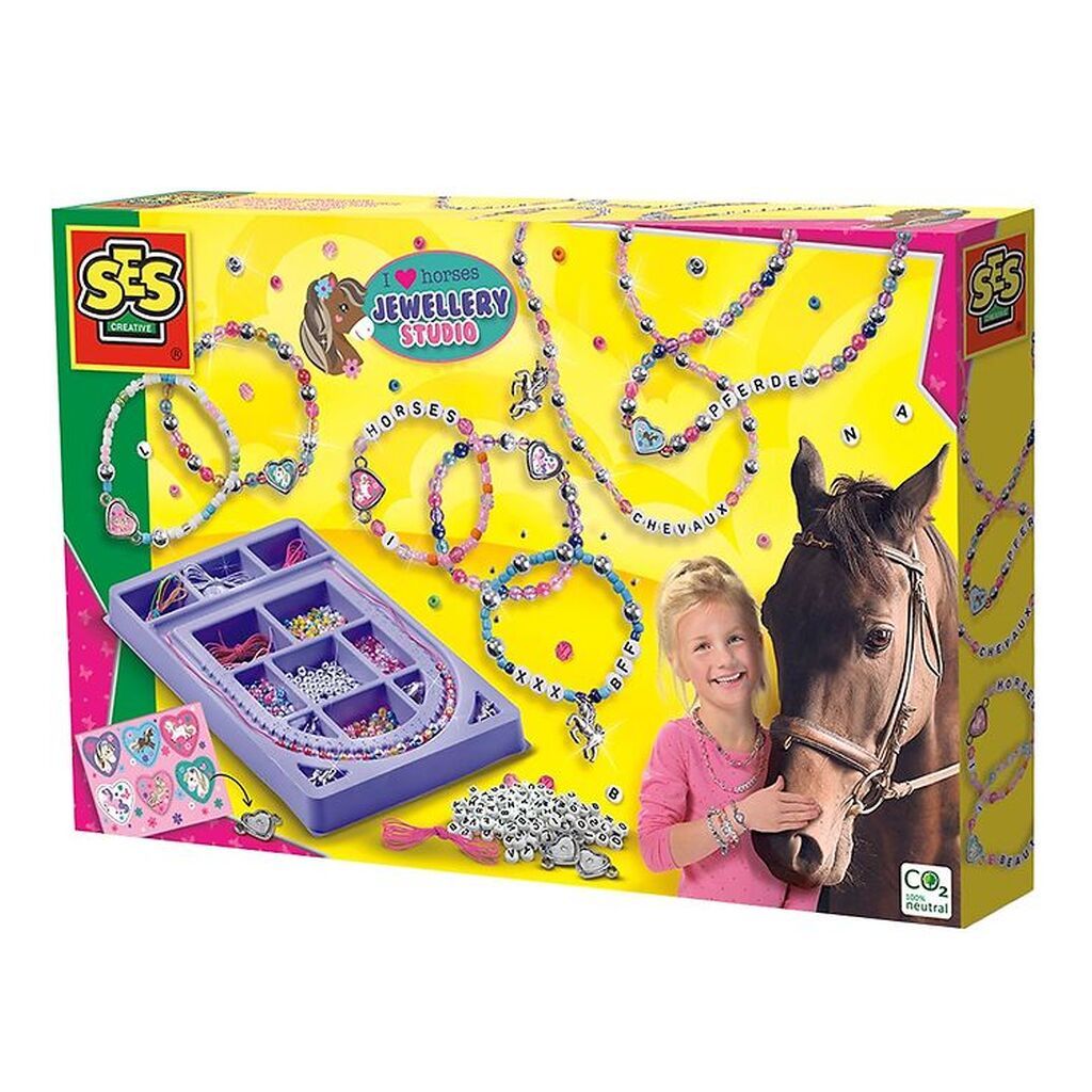 SES Creative Smykkestudio - I Love Horses