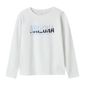 Name It Bluse - NkmVux - Bright White/Arizona