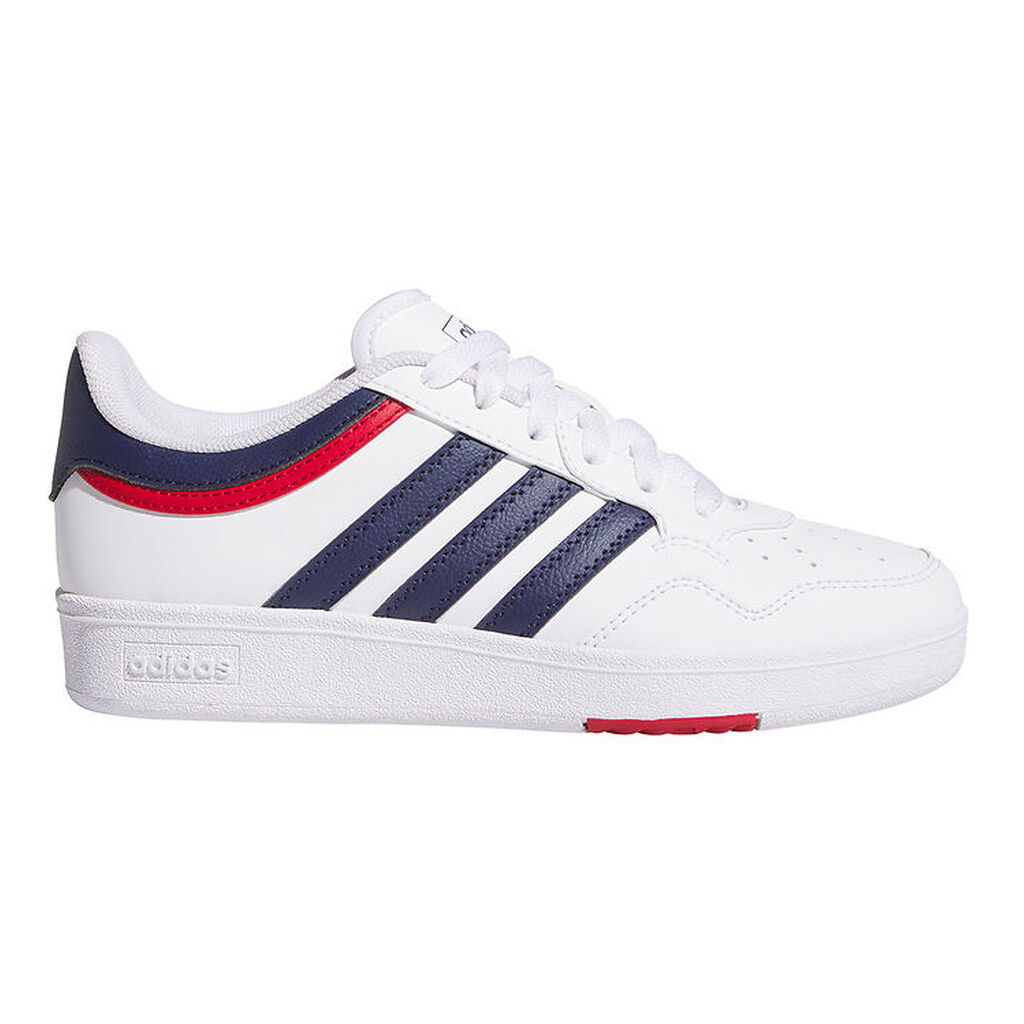 adidas Performance Sko - Hoops 4.0 J - Ftwwht/Dkblue/Tepore