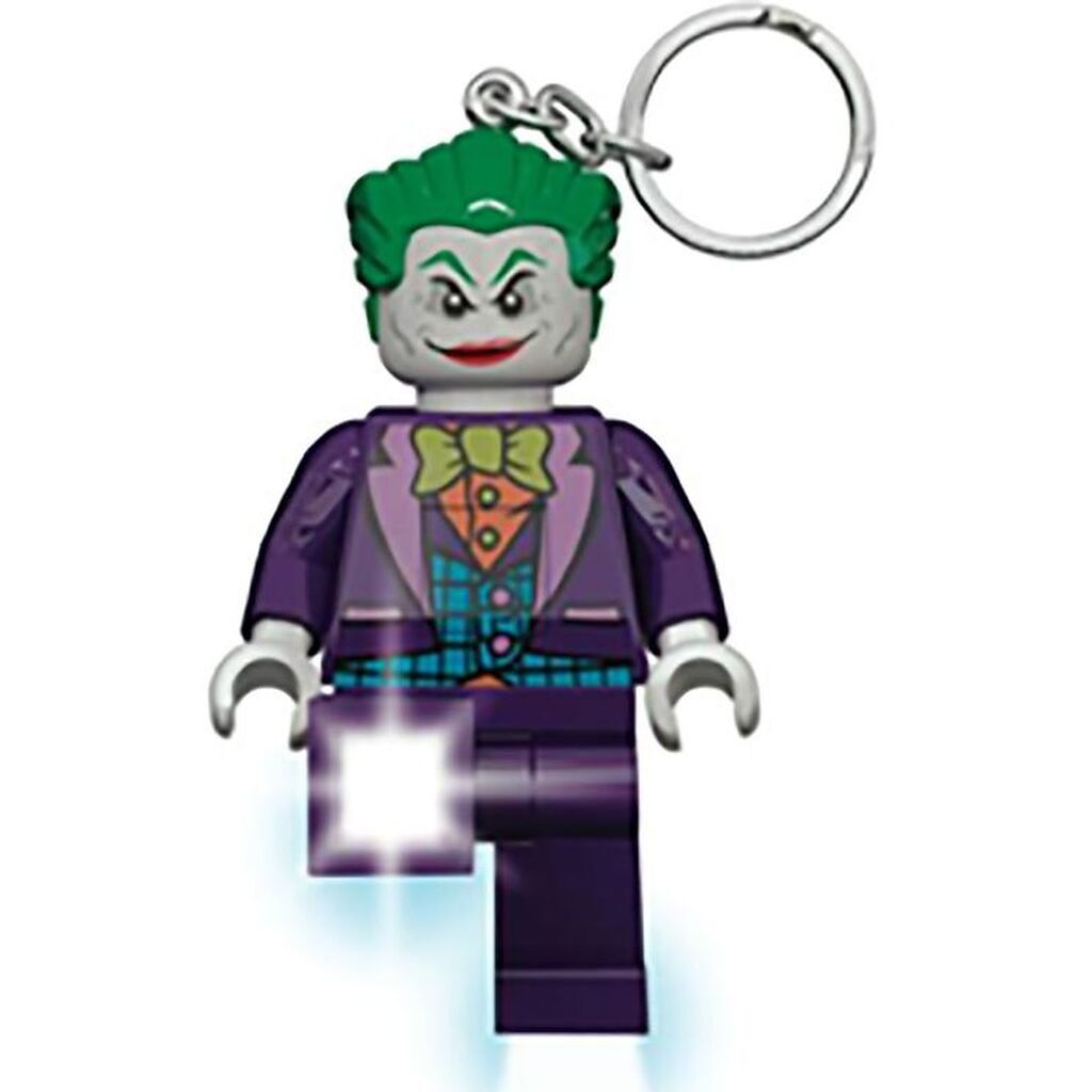LEGOÂ® DC Nøglering m. Lommelygte - LEGOÂ® The Joker