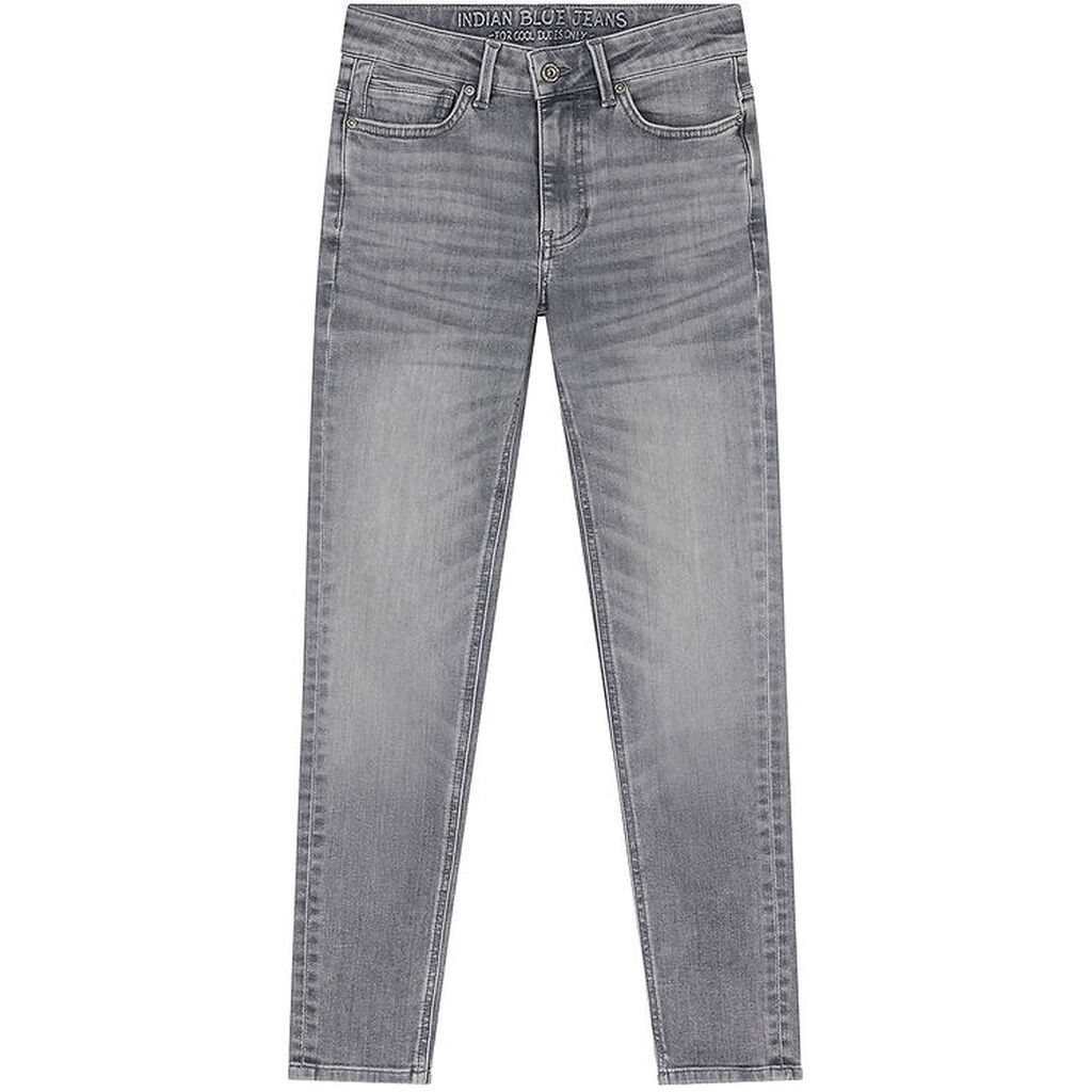 Indian Blue Jeans Jeans - Tapered Fit - Light Grey Denim
