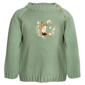 Hanevild Bluse - Strik - Linus - Shale Green