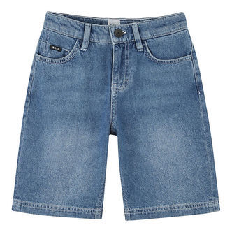 BOSS Shorts - Denim - Denim Blue Clear