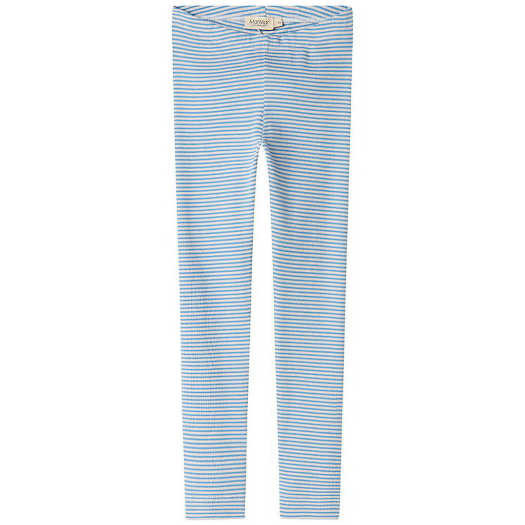 MarMar Leggings - Rib - Modal - Blue Stripe