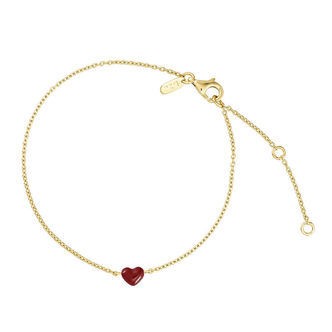 Design Letters Armbånd - 20 cm - Guldbelagt - Little Big Love