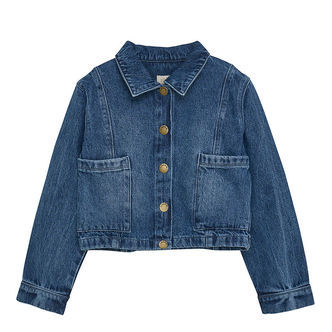 Creamie Denim Jakke - Blue Denim