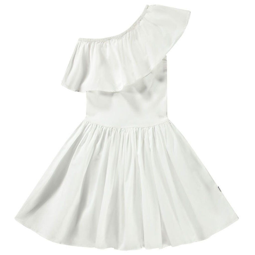 Molo Kjole - Rib - Chloey - Crisp White