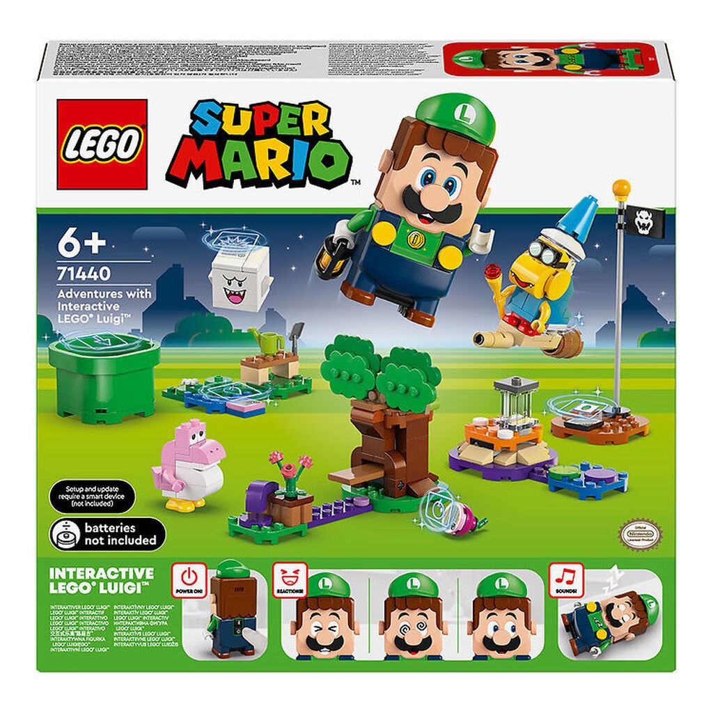 LEGOÂ® Super Mario - Eventyr med Interaktiv L... 71440 - 210 Dele
