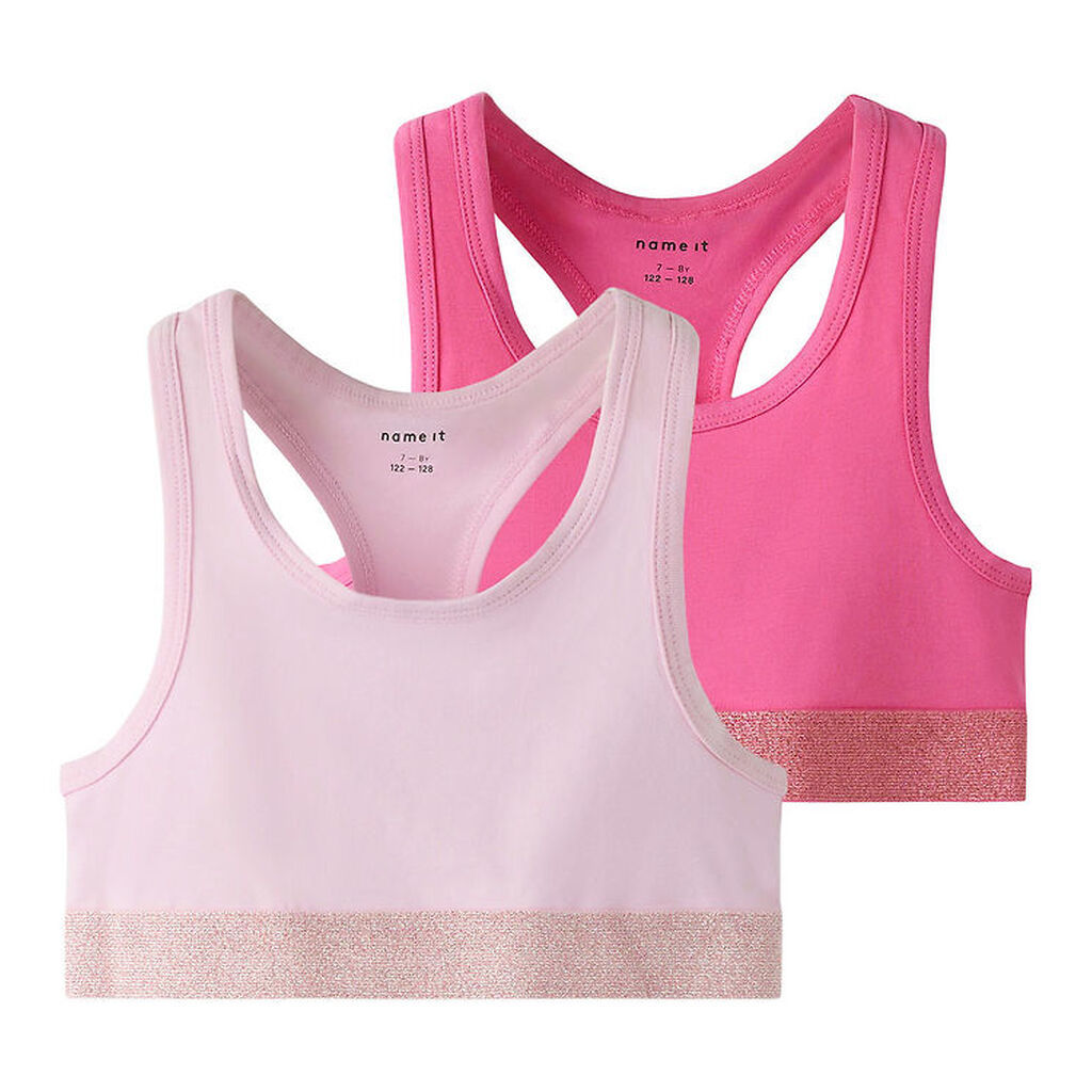 Name It Toppe - NkfShort - 2-pak - Strawberry Moon/Pirouette