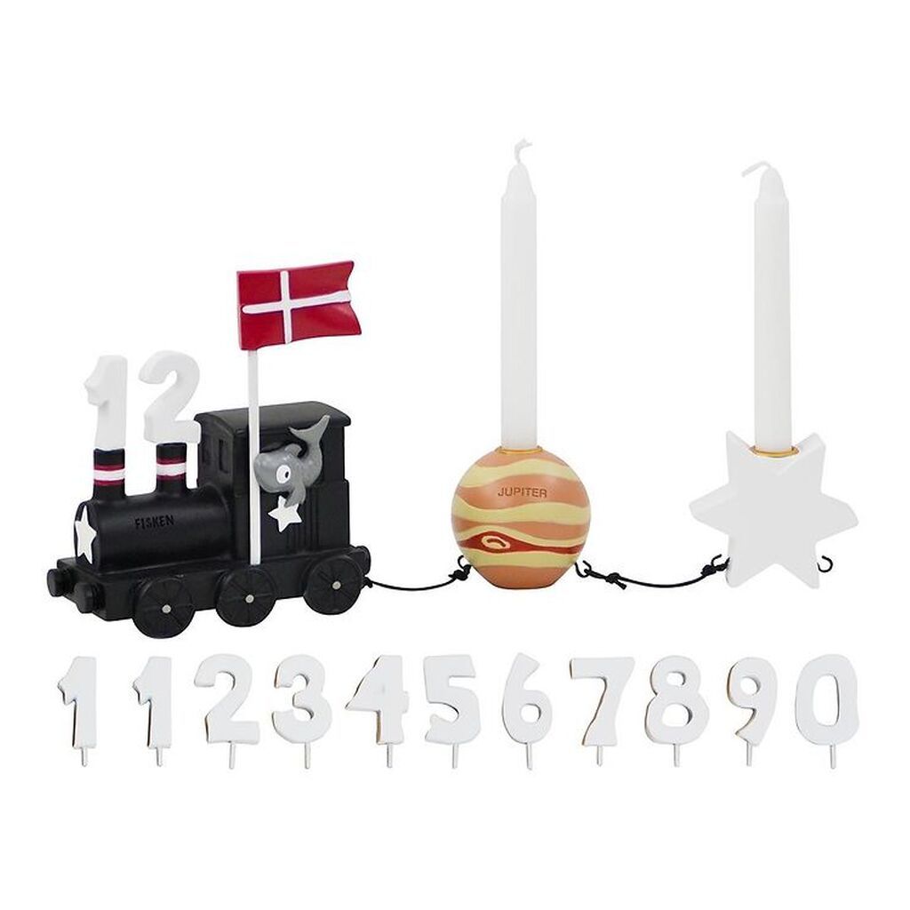 Kids by Friis Fødselsdagstog - Stjernetegn/Planet - Fisken