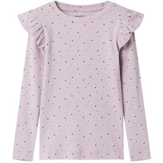 Name It Bluse - Rib - NmfBabeth - Winsome Orchid